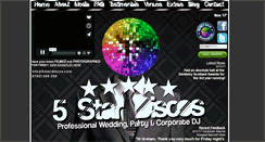 Desktop Screenshot of 5stardiscos.com